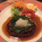 ウイング - 料理写真:宴会の選べるメイン(和風おろしハンバーグ)