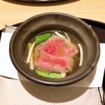 日本料理　伊せ吟 - 煮物　松阪牛小鍋