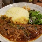 SPICY CURRY 魯珈 - 花椒痺れる！麻辣牛バラ咖喱のライス大盛