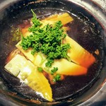 肉屋 雪月花 NAGOYA - チマキ（スネ肉）、タケノコ