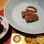 肉屋 雪月花 NAGOYA - メイン料理、神戸牛サーロインステーキ