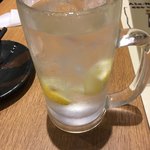 Okonomi Tamachan - タイムサービスの生レモンサワー
      なんと150円！！