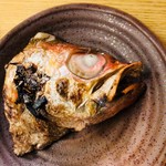 和洋酒菜 ひで - のどぐろかぶと焼き