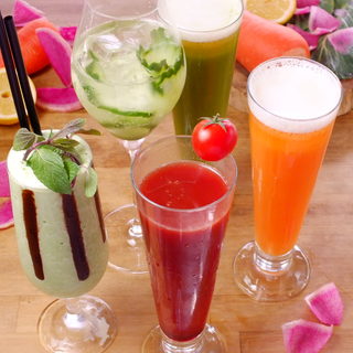 野菜を使用した美味しく栄養たっぷりドリンク