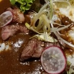銀山亭 - 2018/3/26 牛タンカレー