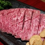 銀山亭 - 2018/3/26 赤身ステーキ