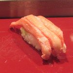 寿司栄 - 紅ズワイガニ