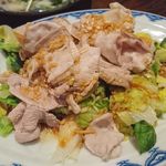 稲毛屋 - 春キャベツと豚シャブサラダ