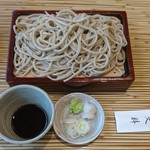 築地 布恒更科 - もり蕎麦(外二) 900円