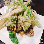 日本酒Dining 根岸 川木屋 - 春野菜の天ぷら