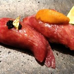 肉の匠 将泰庵 - 肉寿司