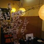 鳥八 - 特設！店内花見