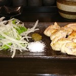 炭火焼鳥 鶏拓 - 鶏肩ロース焼き