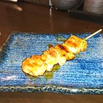 炭火焼鳥 鶏拓 - 盛り合わせの一品、ねぎま