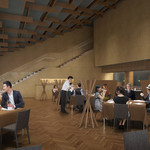 MIRAIE Dining - 日本を代表する建築家、隈研吾氏がデザインした建物