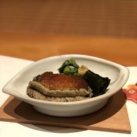 日本料理 幸庵 - （2018年2月）アワビの醤油ジュレ
