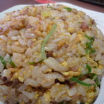 中華菜館　チャオ - ハムとチャーシュウ入のW贅沢パラパラチャーハン：若干油多い？