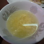 中華菜館　チャオ - スープ：卵含め優しい美味ですよ！！！