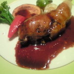 レストラン バカール - 1/2羽ずつフルーティーなソースで