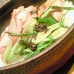 レストラン バカール - 葱と鶏肉