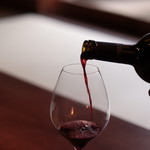 高台寺 和久傳 - 赤ボトル：rido 2014 KENZO ESTATE/NAPA 1.9