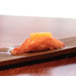 高台寺 和久傳 - 蟹の握り、ハニーレモン
