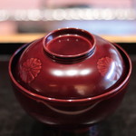 高台寺 和久傳 - 筍、蛤、白菜の椀