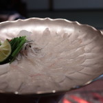 高台寺 和久傳 - 河豚刺し