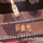 高台寺 和久傳 - マナガツオ炭焼き