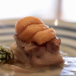 高台寺 和久傳 - クエ・雲丹・蕗の薹