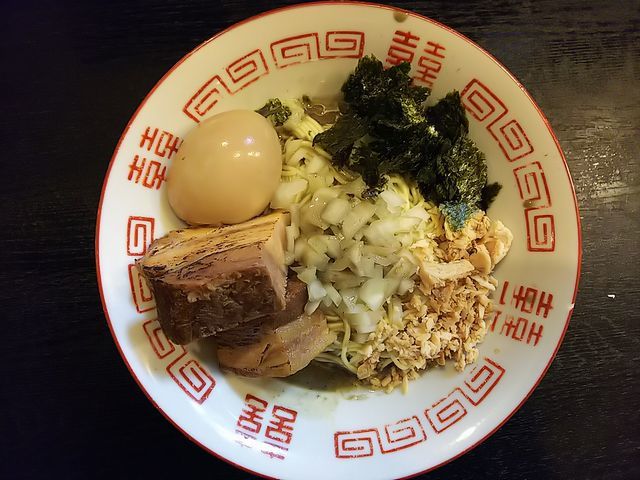 煮干まぜソバ 水 （ニボシマゼソバ ミズ） - 志村坂上/油そば・まぜ