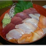 どんぶり亭 まつもと - H30.3　まぐろ、ひらめ、赤貝の勢揃い　