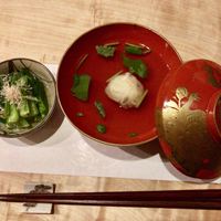 酒亭穂椋 - お通し2種