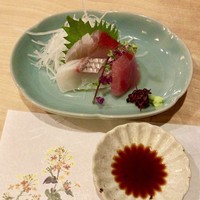 酒亭穂椋 - お刺身3種盛り