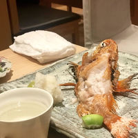 割烹酒亭 三分亭 東京ミッドタウン日比谷 - キンキの塩焼き