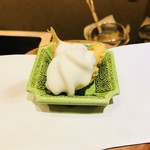 天麩羅　吉祥 - 白子柚子泡がけ