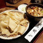 手打ちそば　馬力屋 - 川幅鴨汁うどん‼️