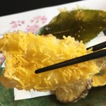 料理工房たなか - キスの天ぷら