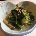 料理工房たなか - ほうれん草の胡麻和え