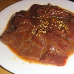 焼肉すず屋 - 焼きレバー焼きレバー