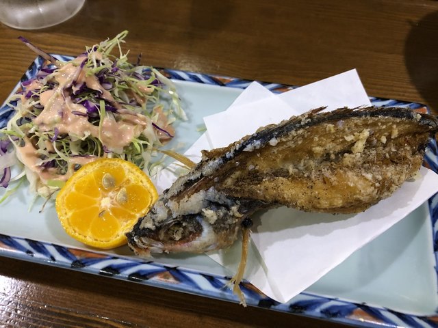 お気に入りのお店で美味しい泡盛とグルクンの唐揚げ By まさ なち みつ子ばぁばの台所 旭橋 沖縄料理 食べログ お気に入りのお店で美味しい泡盛とグルクンの唐揚げ By まさ なち みつ子ばぁばの台所 旭橋 沖縄料理 食べログ