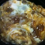 吾助 - カツ丼（拡大）