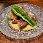 まつ瀬 - ホタルイカ、マスの燻製