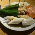 隠れ家焼肉dining あんじゅ - 焼き野菜盛り合わせ