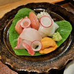 まつ瀬 - お造り盛り合わせ