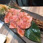 板前焼肉 一光 - 自家製ローストビーフ