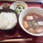 ふた村 - 肉吸定食５００円（税込）