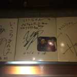 炭火焼肉ホルモン いこら - アジャ・コングのサイン