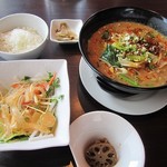 やさい中華 四川菜 - 担々麺ランチセット