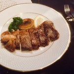 180314水　神奈川　いーすと　ランチ熟成肉サーロインステーキランチ150ｇ1,200円